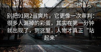 别把91网2当爽片，它更像一次审判：很多人漏掉的彩蛋，其实在第一分钟就出现了，到这里，人物才真正“站起来”